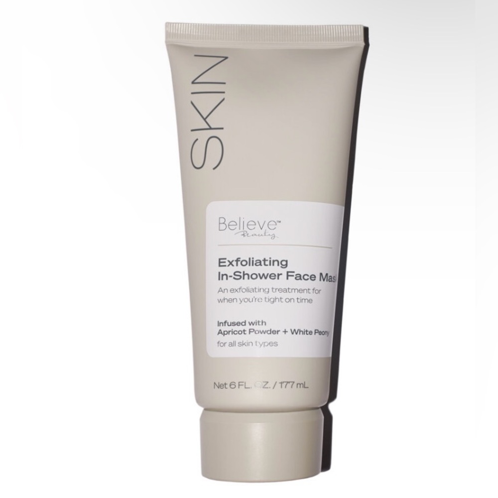 Believe Beauty || Sealed || Exfoliating In-Shower Face Mask